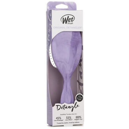 Wet Brush Original Detangler Glitter Waves Lila Haarbürste 1 Stück