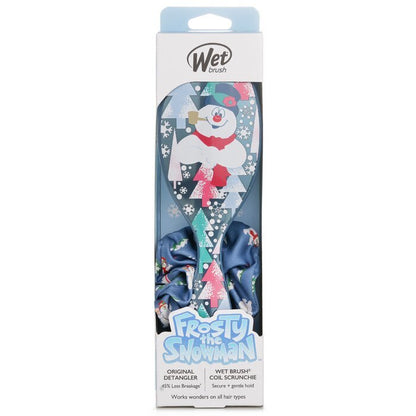 Wet Brush Original Detangler Frosty + Scrunchie Haarbürste 1 Stück