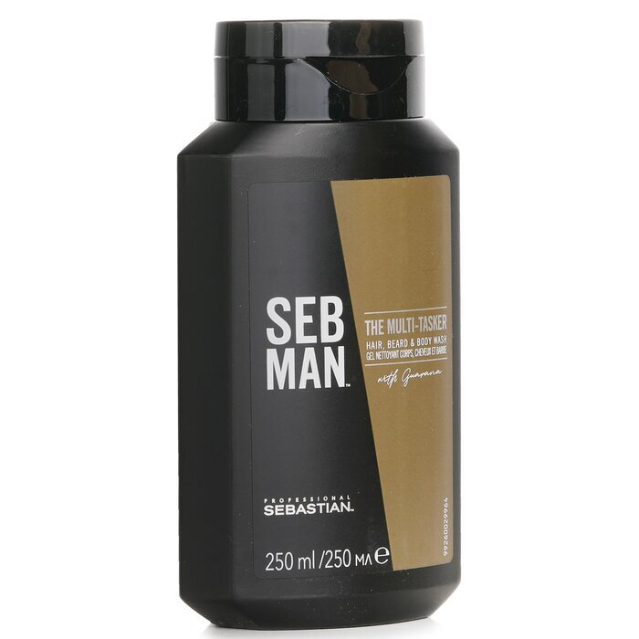 Sebastian Seb Man The Multitasker Haar-, Bart- und Körperwaschmittel, 250 ml