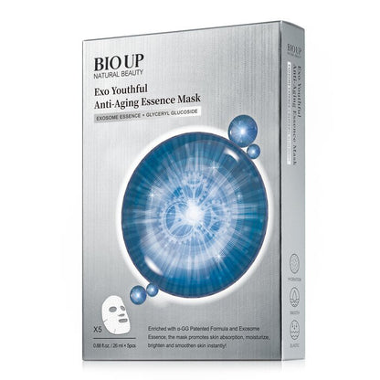 Natural Beauty Bio Up Exo Youthful Anti-Aging Essence Mask 26 ml x 5 Stück