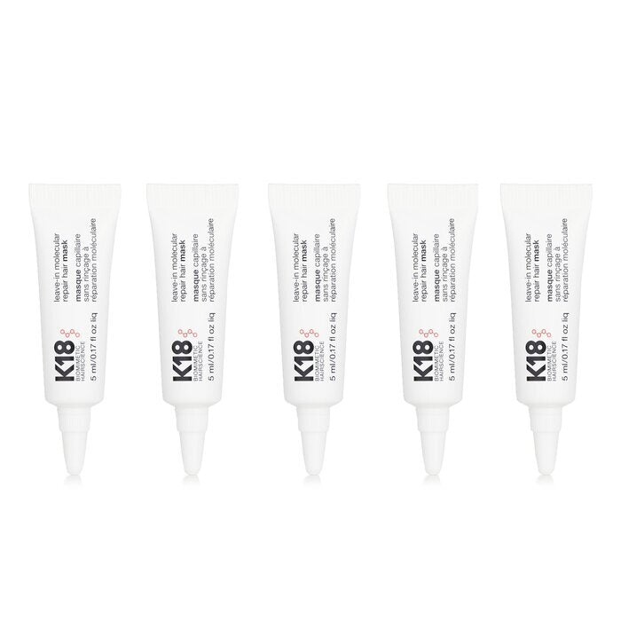 K18 【Super-Sparpaket】 Leave-In Molecular Repair Haarmaske 5 ml x5