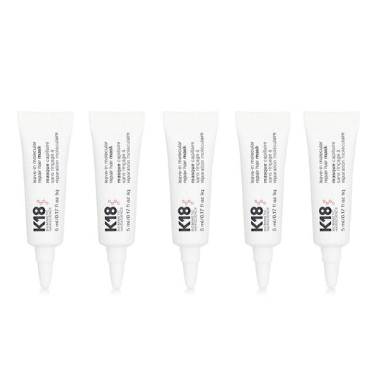 K18 【Super-Sparpaket】 Leave-In Molecular Repair Haarmaske 5 ml x5