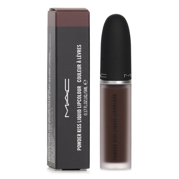 MAC Powder Kiss Flüssiger Lippenstift – 955 Chestnut 5 ml