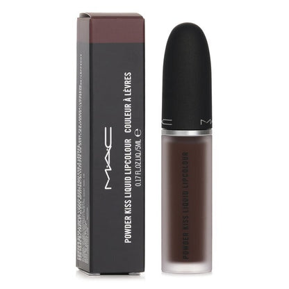 MAC Powder Kiss Flüssiger Lippenstift – 955 Chestnut 5 ml