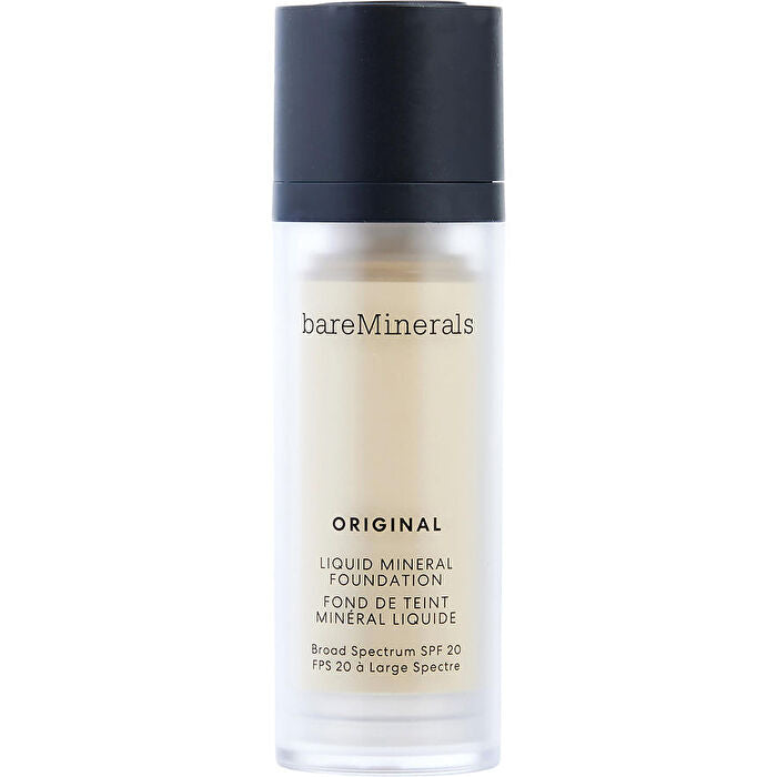 BareMinerals Original Liquid Mineral Foundation SPF 20 – Nr. 03 Fairly Light (für sehr helle, warme Haut mit einem subtilen Pfirsichton) 30 ml/1 oz