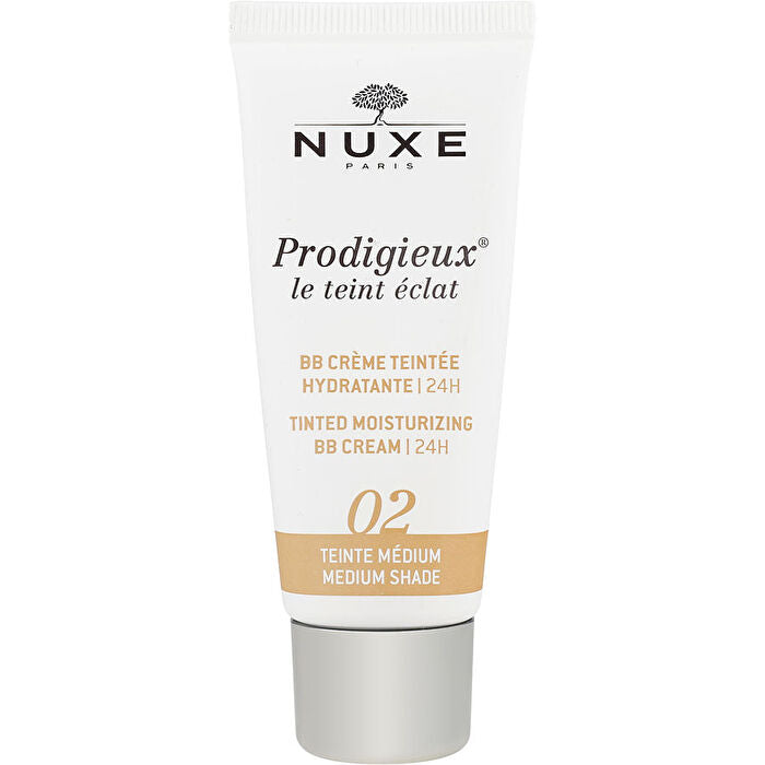 Nuxe Teint Eclat Prodigieux getönte, feuchtigkeitsspendende BB-Creme – 02 Medium, 30 ml