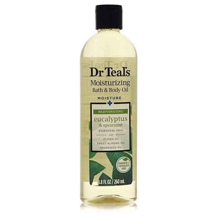 Dr Teal's Dr Teal's Bath Additive Eucalyptus Oil Pure Epson Salt Body Oil Relax & Relief with Eucalyptus & Spearmint 260ml/8.8oz
