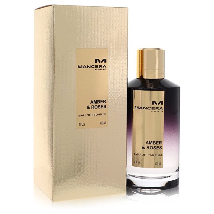 Mancera Mancera Amber &amp; Roses Eau De Parfum Spray (Unisex) 120 ml/4 oz