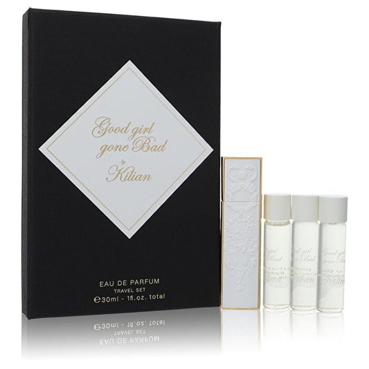 Kilian Good Girl Gone Bad Travel Spray includes 1 White Travel Spray with 4 Refills 4 x.25 oz 7ml/0.25oz