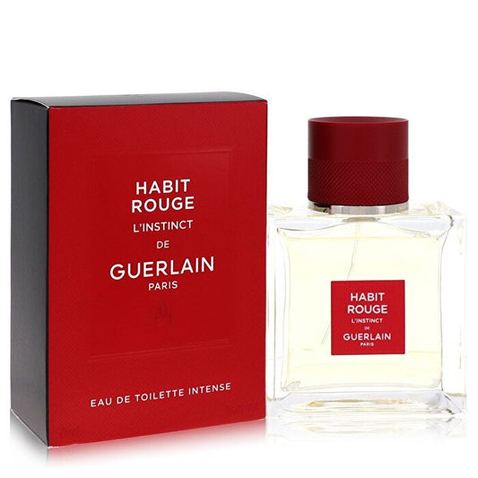 Guerlain Habit Rouge L'Instinct Eau De Toilette Intense Spray 50ml