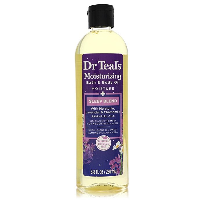 Dr Teal's Dr Teal's Moisturizing Bath & Body Oil Sleep Blend Bath & Body Oil with Melatonin, Lavender & Chamomile 260ml/8.8oz