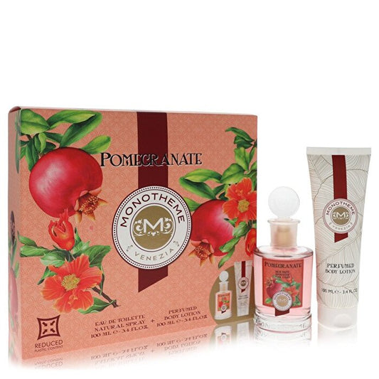 Monotheme Monotheme Granatapfel-Geschenkset – Eau de Toilette Spray + Körperlotion