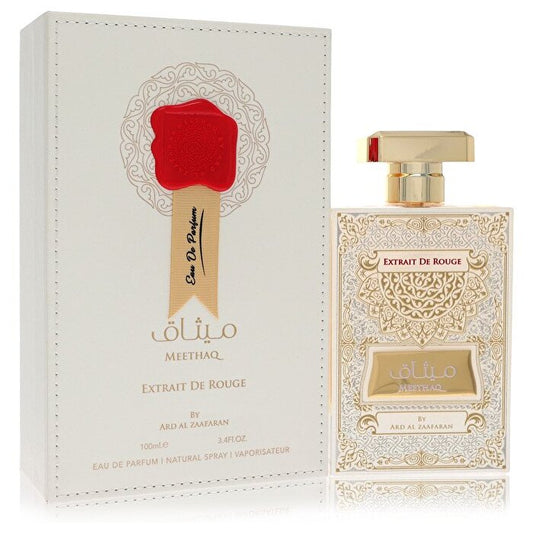 Al Zaafaran Ard Al Zaafaran Meethaq Extrait De Rouge Eau De Parfum Spray (Unisex) 100 ml/3,4 oz