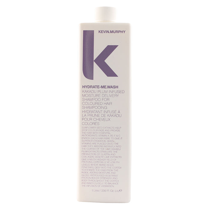 Kevin Murphy Hydrate-Me.Wash (Feuchtigkeitsspendendes Shampoo mit Kakadu-Pflaume – für gefärbtes Haar) 1000 ml/33,6 oz