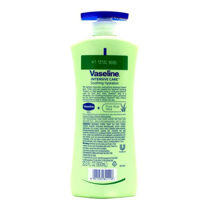 Vaseline 600ml Body Lotion Beruhigende Feuchtigkeit 3 ​​Stück Inner