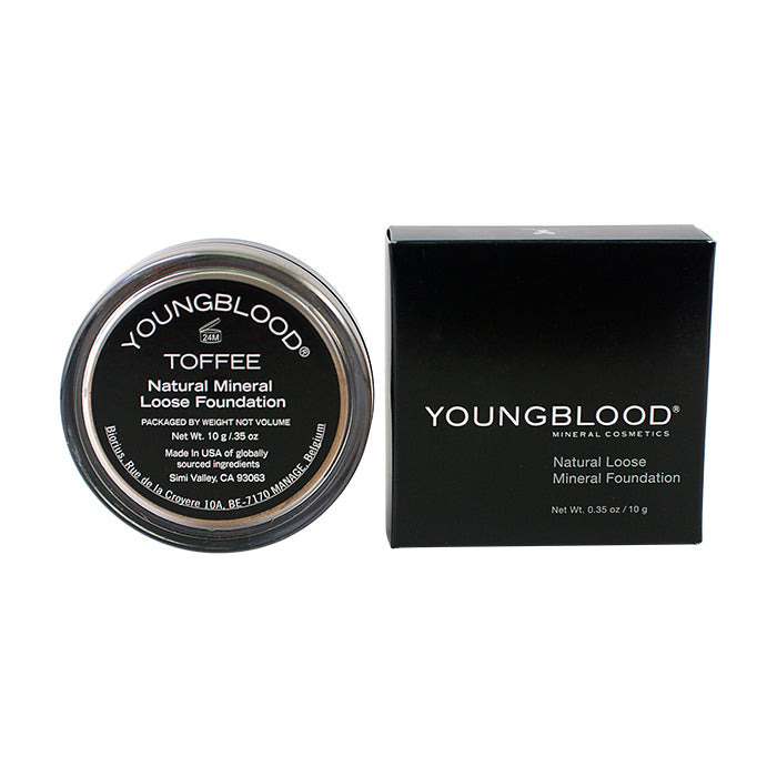 Youngblood Natürliches loses Mineral-Foundation – Toffee, 10 g/0,35 oz