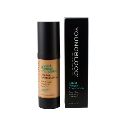 Youngblood Flüssige Mineralgrundierung – Golden Tan, 30 ml