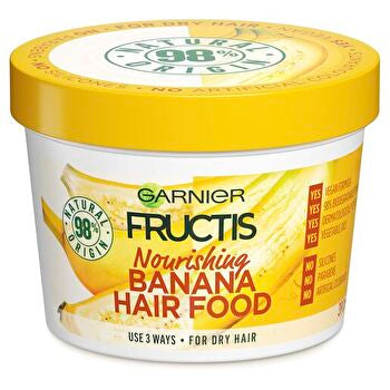 Garnier Fructis Hair Food – Pflegende Banane – Mehrzweck-Kur für trockenes Haar, 390 ml