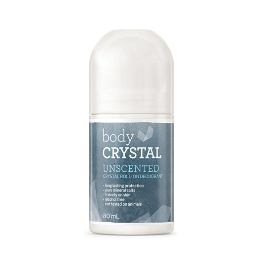 Body Crystal Crystal Deodorant Roll-on Unscented 80ml