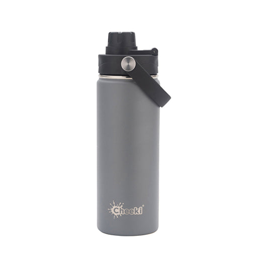Cheeki Isolierflasche Adventure Slate (Klein) 600ml
