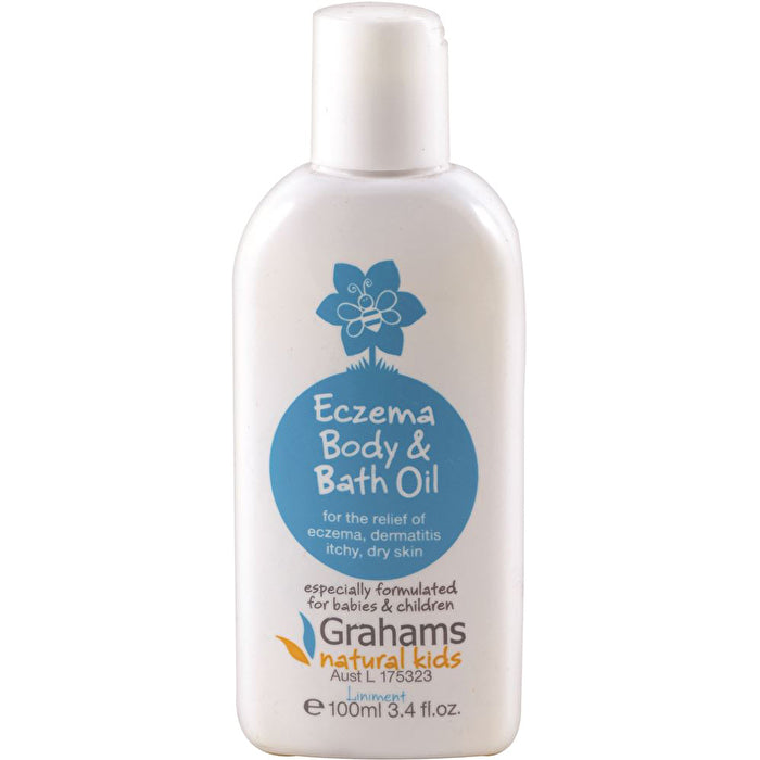 Grahams Natural Baby Eczema Body & Bath Oil 100ml