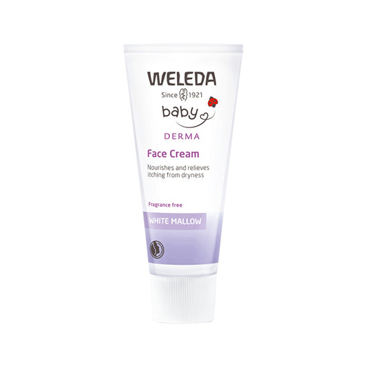 Weleda Baby Derma Face Cream White Mallow (fragrance Free) 50ml